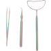 Lash Lift Tweezers Tool Easy Separate Close Bite Lash Lifting Tool Set Stainless Steel Moon Shaped with Storage Box for Beauty Salon (GERNIEagwnq7xyr8-11) - Buy Online on GoSupps.com