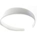 1 Inch White Satin Covered Hair Band Headband for Women and Girls - Glitz4Girlz - Buy Online on GoSupps.com