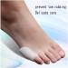 DEAVER Silicone Gel Bunion Toe Separator - Hallux Valgus Corrector & Straightener for Unisex Foot Care - 1 Pair - Buy Online on GoSupps.com