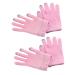 minkissy 2 Pairs Moisturizing Gloves Cracked Hands Repair Dry Hands Hand Care Gloves Hands Spa Moisturizing Cover Hand Spa Womens Glives Conductive Yarn Miss Cosmetic Beauty Products