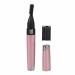 Eyebrow trimmer electric eyebrow trimmer waterproof pen shape flexible shave facial hair remover for home use (pink)