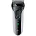 Braun Shaver Series 3 3040s (Japanese Import) Electric Shaver, Wet and Dry Electric Razor for Men with Pop Up Precision Trimmer, Rechargeable and Cordless Shaver (White)