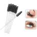 100pcs Crystal Eye Brush Brush Mascara Wands Eye Applicator Brush for Eyelashes Extensions Eye Makeup Kit Tool Spoolies - Buy Online on GoSupps.com