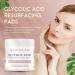 Glycolic Acid Resurfacing Pads for Face & Body - Smooth Skin Reduce Wrinkles Radiant Complexion | Shop Now - Buy Online on GoSupps.com