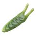 1pc Two-prong Nose Scraper Resin Nose Massager Nose Scraping Tool Resin Massager Body Massager Nose Massage Tool 12x4cm Green
