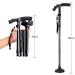 Canes Solid Wood Walking Stick Walking Stick for rollator Folding Walking Stick Canes -Leg Base Adjusted Height-Telescopic Disability Medical Aid Elderly Crutches Aluminum Anti-Skid Walker with - Buy Online on GoSupps.com