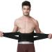 Botizr lumbar support belt- lumbar vertebrae waved intervertebral disc/lumbar spine back pain- back and belly whales- support index (size: l)