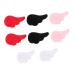 FRCOLOR 4 Pairs hairpin Plush Hair Barrettes plush ear barrette Christmas hair clips wings barrette angel hair clips tiaras for girls kids decor Kids Hair Accessory halloween Baby Ear clip