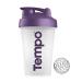 Tempo Mini Protein Shaker 400ml Easy to Use Small Shaker Bottle