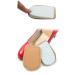 minkissy Ball of Foot Cushions for Heels Thickened Leather & Latex Half Insoles Ball of Foot Cushions for Women Forefoot Cushion Pad Yellow S