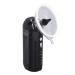 VGEBY Earwax Removal Kit Electric Ear Wax Removal Tool with Ear Cup IPX7 Waterproof 4 Modes Ear Irrigation Flushing System (Black)