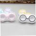 Buy Plafope 45 Refreshed Travel Containers - Transparent Contact Lens Storage Box Kit | Linsen-Organizer Duplex-Box (5.7x2.8cm) - 3PCs | International Shipping Available - Buy Online on GoSupps.com