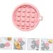 Alipis 9 Pcs Mold Chocolate Bakeware Tray Cajas para Con Chocolate Waffles Mould Cortes Lattice 12X11X1.6CMx3pcs Random Colorx3pcs - Buy Online on GoSupps.com