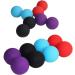 Tovinanna 3-in-1 Peanut Massage Balls Full Body Self-Massage Roller | Fitness & Relaxation | Oebernuts Yoga Balls | Red - Buy Online on GoSupps.com
