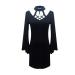ToddlBy Halloween Costumes American Halloween Ladies Hanging Neck Hanging Embracing Fixed Flee's Dark Mother of The Bride Black X-Large