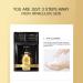 Buy VENZEN 3 Steps 24k Gold Hyaluronic Acid Mask - Oil Control Hydrating Essence | 5 Pack for International Shipping - Buy Online on GoSupps.com