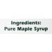 Pure Vermont Maple Syrup, Grade A Amber, 16 Fl Oz - Butternut Mountain Farm - Buy Online on GoSupps.com