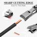 German Nail Clippers for Men | 2024 Ultra Sharp Heavy Duty Toe Clippers | Professional Extra Large Design with Catcher & File | Perfect for Seniors - Buy Online on GoSupps.com