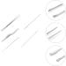 Healifty 10pcs Cleansing Spoon Portable Wax Removal Tools Kit - Ear Cleaner Picks Care, Steel Pick for Digging, Wax Remover Scoop - 14x0.5cmx2pcs - Buy Online on GoSupps.com