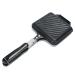 Aliaga Frying Pan Toast Flip Grill Sandwich Fine Iron Cheesecake Grilled Fast Heating Kitchen Utensils Detachable Nonstick