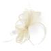 Minkissy headdress fascinator has gauze foreheads and a clip cornet