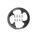 Bike Chainring Guard,42T Chain Guard Ring Universal MTB Outdoor Cycling for Bicycle Sprocket Cranksets Guard Protector Cover(Black)
