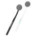 Partykindom 2st tongue cleaning brush tooth hygiene mouth hygiene tongue scraps made of plastic tongue brushes made of plastic oral household tongue scratch gel cream detergent baby tool pp sorted color 18.5x3.5cm
