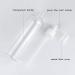 Imirootree 250ml Fine Fog Spray Bottles - Portable Refillable Travel Containers for Makeup & Cosmetics (3-Pack) | Clear Plastic Design - Buy Online on GoSupps.com