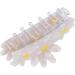 Large Hair Claw Clip Big Claw Clips Hair Clips for Women Elegant Flower Shape Fashionable Hair Clip Styling Tool Accessories(tulip) (Color : White Daisy Large) - Buy Online on GoSupps.com