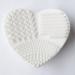Makeup Brush Silicone Heart-Shaped Makeup Brush Cleaning Brush Heart-Shaped Egg Brush Cleaning Tool Beauty Brush(Green) - Buy Online on GoSupps.com