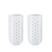 Gel Toe Caps Toe Protectors Breathable Toe Sleeves Material For Blisters Corns Hammer Toes Toenails Loss Friction Pains Famous Feet Callous Remover (White XS)