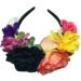 Mexican Rose Flower Crown Headband Halloween Party Flower Hairbands Costume Headpiece Headgear for Halloween Cosplay Carnival Party - Buy Online on GoSupps.com