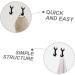 DOITOOL Iron Wrench Hook Peg Hooks Decorative Hooks Retro Wrought Iron Hooks Towel Hook Wall Hooks Ledge Key - Buy Online on GoSupps.com
