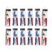 Ora-Zen Toothbrush Travel Kit with Toothbrush Cap and Toothpaste Soft Bristles (Pack of 12)