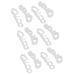 Toe Spreaders Separator Bunion Correctors - 6 Pairs for Women Men | Toe Straighteners Overlap Toe Separator - Toe Corrector - Buy Online on GoSupps.com
