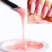 Buy Gzsyy Advanced Builder Gel - White Rosa Nude | UV Fiberglass Nail Gel for Professional Geln gel | Long-lasting & Easy Application - Buy Online on GoSupps.com