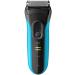 Electric Razor for Men Electric Shaver with Precision Trimmer Rechargeable Foil Shaver (Blue)