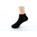Kids Toddler Ankle Socks 12 Pack - No Show Cotton Cushioned Black Medium - Buy Online on GoSupps.com