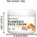  JPSDOWS Blackheads - 30g Natural Turmeric Face Cream Skin Lightening Cream Lotion | Skin Firming Bleaching Cream Face Cream for - Buy Online on GoSupps.com
