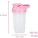 Buy Yayoung 300ml Leakproof Protein Shaker Bottle - BPA Free Fitness Mixer for Protein Shakes (White & Pink 2-Pack) | Ideal for Smooth Whey Protein Blends - Buy Online on GoSupps.com