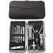 Electromax Nail Clippers Manicure Set for Thick Nails - Cuticle Remover, Toenail Care Cutter - Pedicure Travel Kit for Men and Women - Buy Online on GoSupps.com