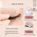 Reusable Self-Adhesive Eyelashes Natural Looking False Eyelashes Long Curly Eyelashes No Glue/Eyeliner/Magnet Waterproof and Easy to Apply (4 Pairs) - Buy Online on GoSupps.com