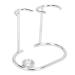 Gientan Stainless Steel Safety Brush Stand Universal Holder Sturdy Small Portable Shaving Brush Holder For Toilet( )