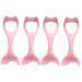 Ipetboom 4 Pcs Mascara Brush Silicone Molds Makeup Lipstick Silicone Eyeliner Aid Tools Seal Girl Cosmetic