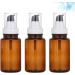 Topbathy 3Pcs 100ml Empty Pumping Bottles for Essential Oils Perfume & Cosmetic Storage - Ideal for Liquids & Lotions - Buy Online on GoSupps.com