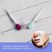 Dajidafu Lip Brush Softness Multi-colored Powder Buffer Multipurpose Comedo Remover Facial Clean Removing Tools Exfoliating Brushes Purple - Buy Online on GoSupps.com