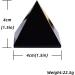 Natural Crystal Rough Pyramid Crystal Black Obsidian Stone Crystal Pyramid Beautiful Surface Lustrous Stones and Crystals for Room Decor ERTEYIN - Buy Online on GoSupps.com