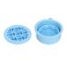2 in 1 Makeup Brush Cleaner Bowl | Portable Folding Cleaning Mat with Drying Rack | Space-Saving Brush Cleaner in Blue - Buy Online on GoSupps.com