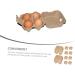 Zerodeko Boxes 10pcs Kraft Paper Pulp Egg Tray Egg Carton Packing Box Household Cartons - Buy Online on GoSupps.com