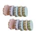 Solustre 1 set of cloud care box eye contact case sweet contact case contact lens set sweet travel contact envelope Accessories for contact lenses eye lens container plastic cute accompanying box travel